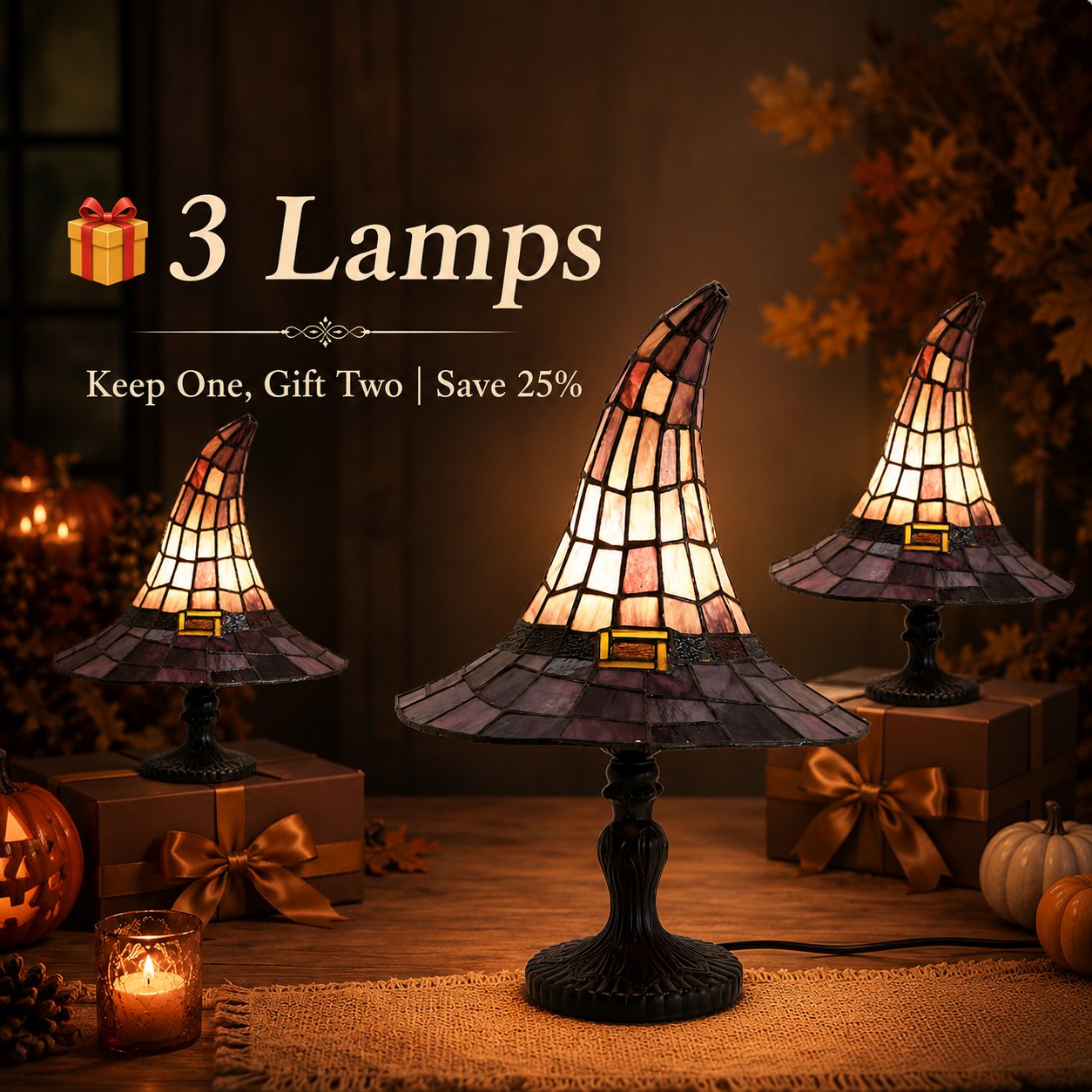 π§ββοΈ Witch Hat Table Lamp β Magical Halloween Ambient Light