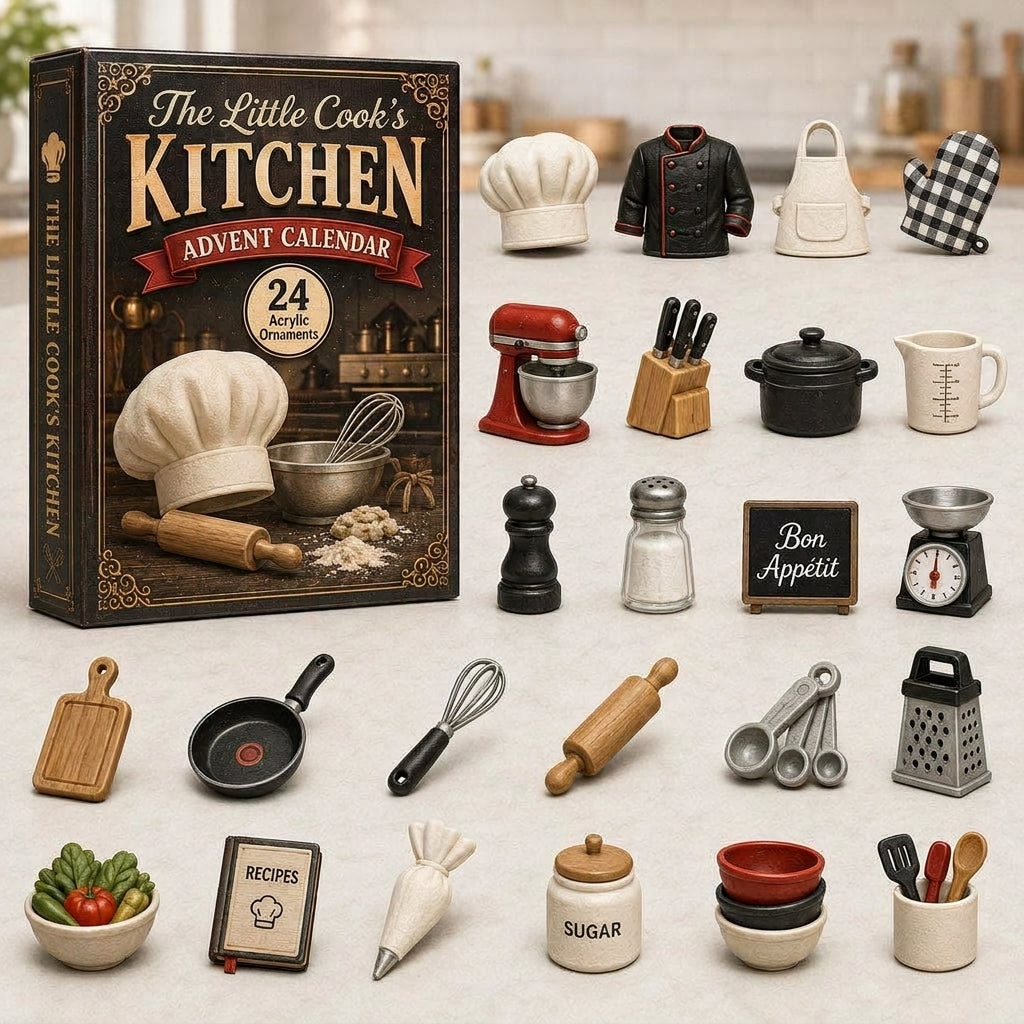 The Little Cook’s Kitchen Advent Calendar 2026 - 24-Day Festive Countdown
