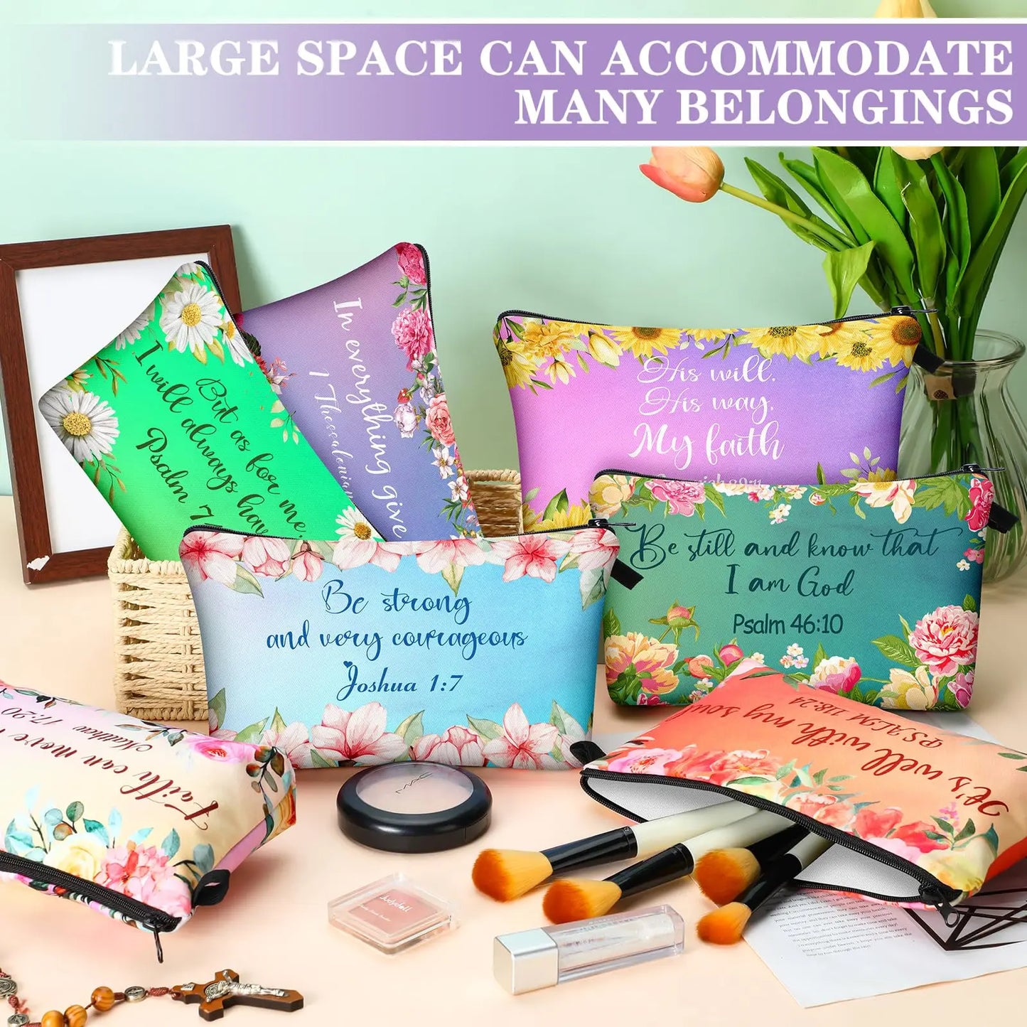 🌼2026 Mother's Day Gifts 50% Off--💖🎁Christian Makeup Bag