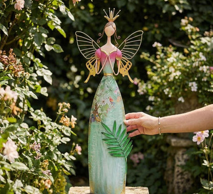 Whimsical Woodland Fairy Princess Figurines 🧚‍♀️✨ | Rustic Shelf & Garden Decor