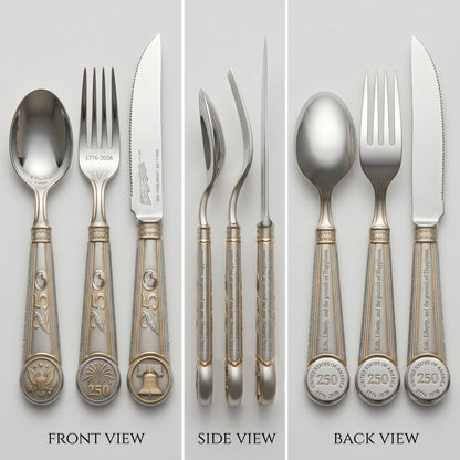 1776-2026 | United States of America 250th Anniversary Commemorative Flatware Collection
