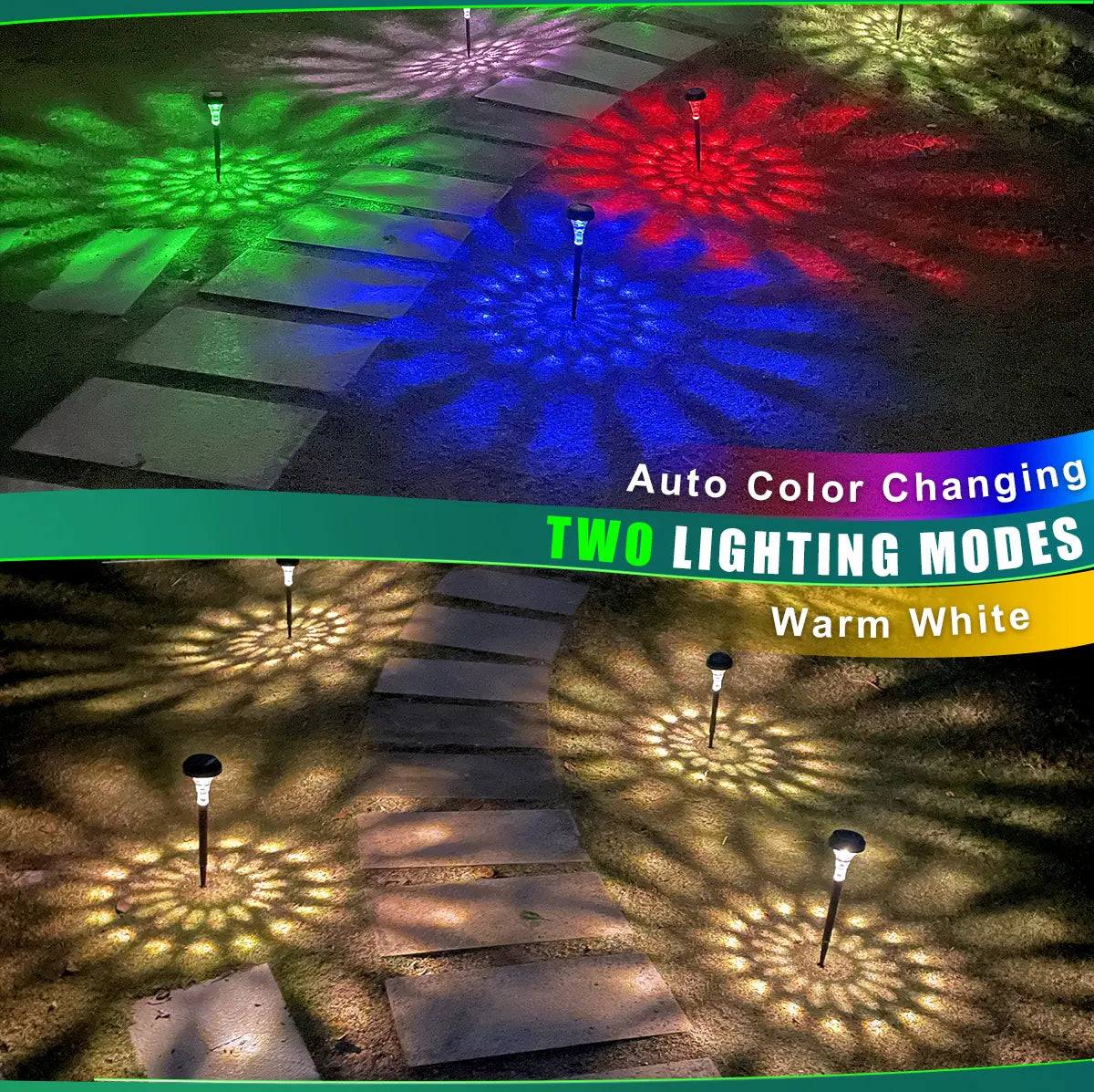 Bright Solar Pathway Lights
