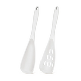 WHITE (Solid Spoon + Slotted Spoon 2-Piece Set)