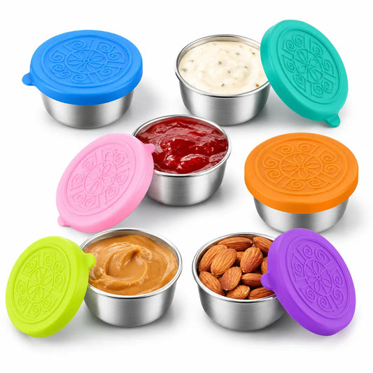 6 Pack Salad Dressing To Go Containers