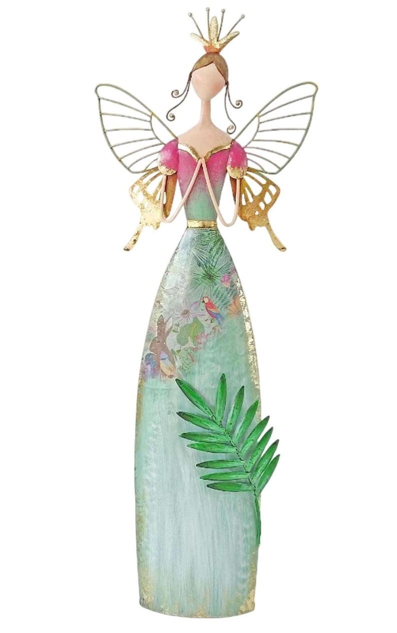 Whimsical Woodland Fairy Princess Figurines 🧚‍♀️✨ | Rustic Shelf & Garden Decor