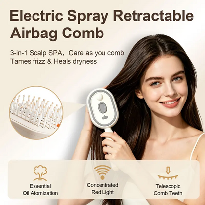 🔥Last Day Sale 50% OFF🎉Electric Spray Air Cushion Massage Comb