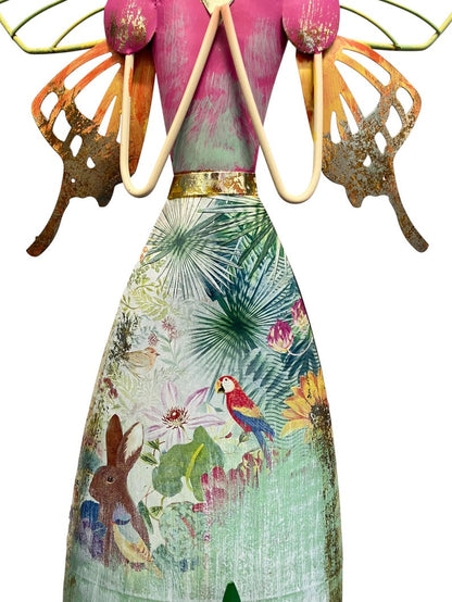 Whimsical Woodland Fairy Princess Figurines 🧚‍♀️✨ | Rustic Shelf & Garden Decor