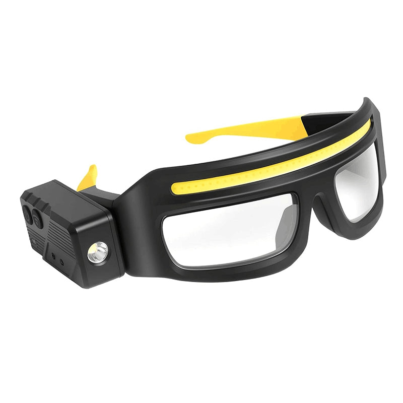🔥Last Day 50% OFF🔦Motion Sensor LED Work Glasses | Flood+Spot Dual Lights・Hands-Free Control・Industrial Safety Gear