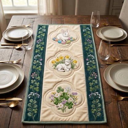 💖 Easter Lamb & Clover Special Offer - Elegant Spring Premium Table Runner for Everyday Dining Decor