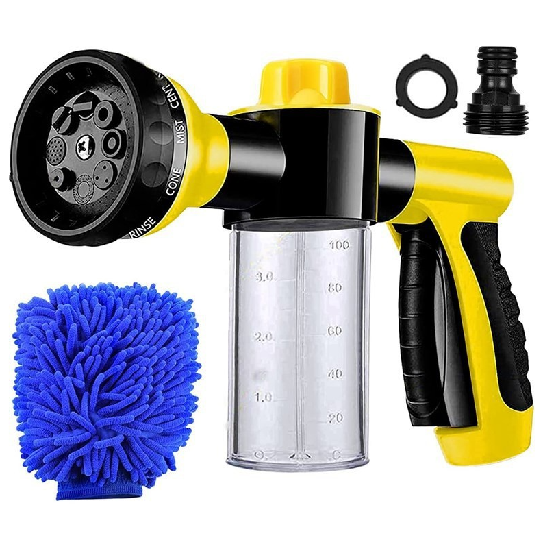 🔥Last Day 50% OFF🐶2-in-1 Pet Bath Sprayer | 8 Spray Modes・Built-In Foam Bottle・Non-Slip Grip