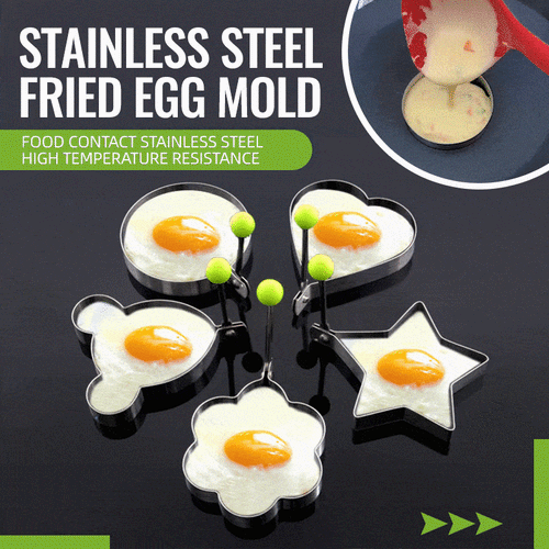 🔥 LAST DAY 50% OFF- 5 Counts Set Fried Egg Rings Molds