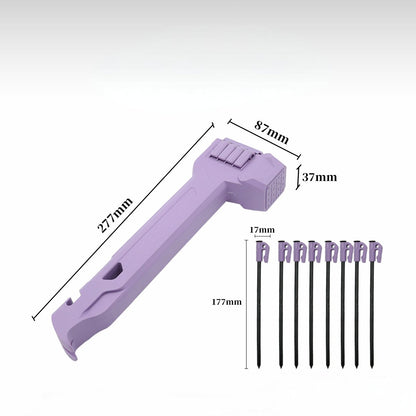 🔥HOT SALE 49% OFF🔨🏕️Multifunctional Camping Hammer & Tent Stake Puller✨