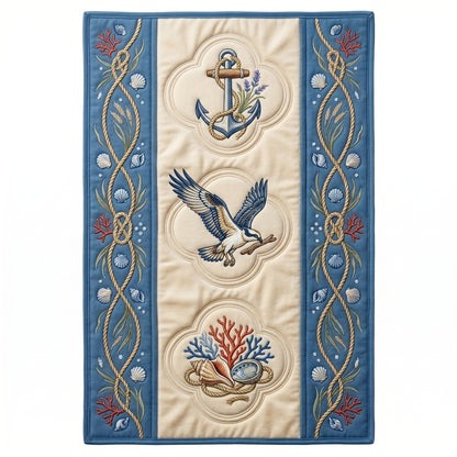 💖 Nautical Anchor & Seagull Special Offer - Elegant Coastal Premium Table Runner for Everyday Dining Decor