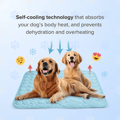 🔥Stay Cool & Comfy Dog Cooling Mat (4x more effective)