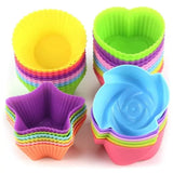 24pcs (Round+Stars+Heart+Flowers) - 2.75 Inch