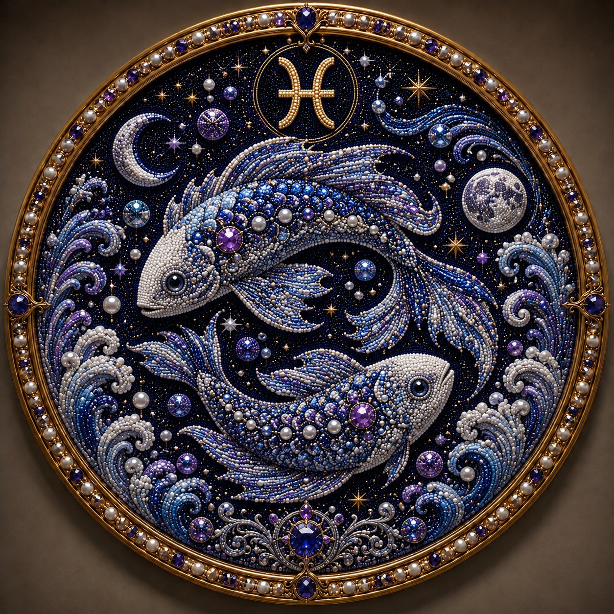 ♈12 Zodiac Signs Pearl Art Kit 🌙Buy 2+ Get Free Shipping