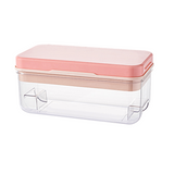 Pink (32 Ice cube tray*1+Ice Scoop*1)