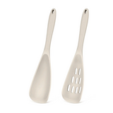 KHAKI (Solid Spoon + Slotted Spoon 2-Piece Set)