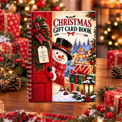 🎁 Christmas Gift Card Book