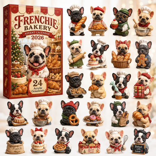 Frenchie Bakery Advent Calendar 2026 - 24-Day Festive Countdown