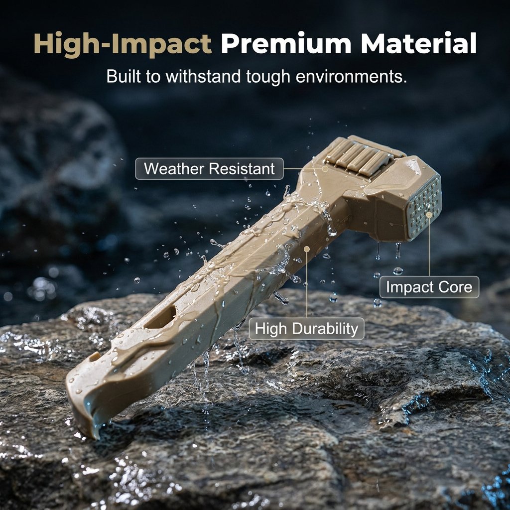 🔥HOT SALE 49% OFF🔨🏕️Multifunctional Camping Hammer & Tent Stake Puller✨