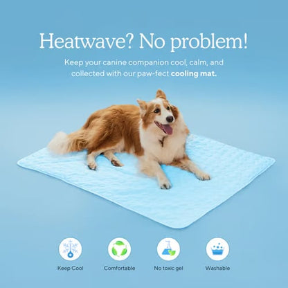 🔥Stay Cool & Comfy Dog Cooling Mat (4x more effective)
