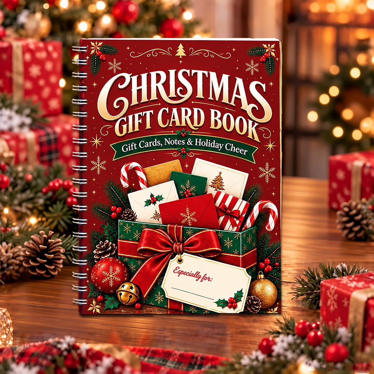 🎁 Christmas Gift Card Book