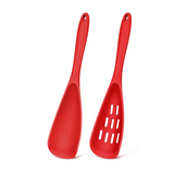 RED (Solid Spoon + Slotted Spoon 2-Piece Set)