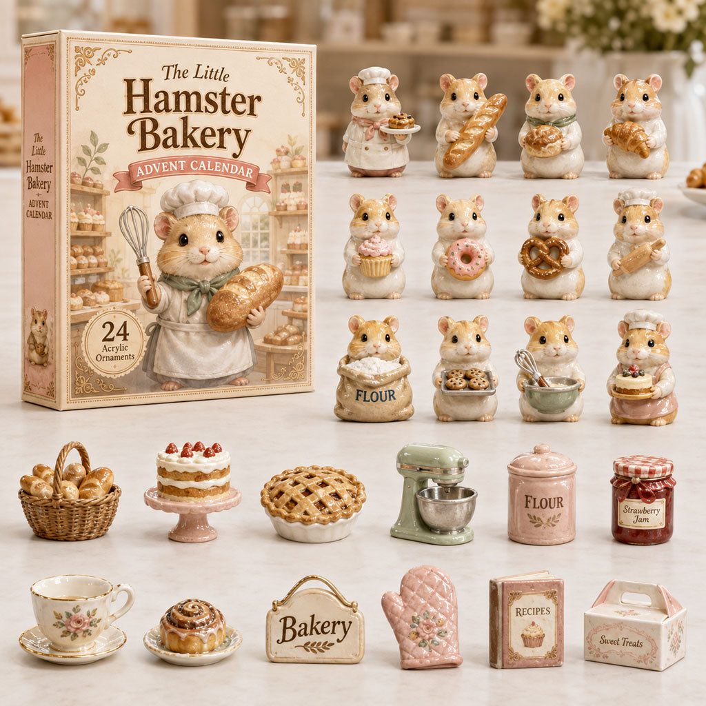 Hamster Bakery Advent Calendar 2026 - 24-Day Festive Countdown