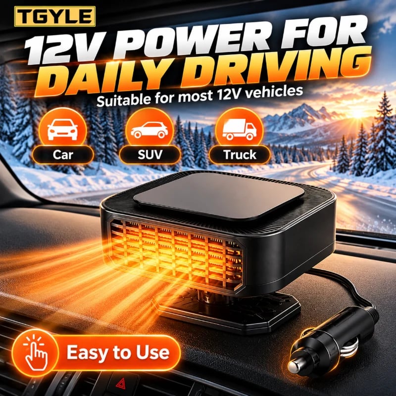 🥶🚗 Foggy Windshield? Meet Your Winter Car Essential! 🔥