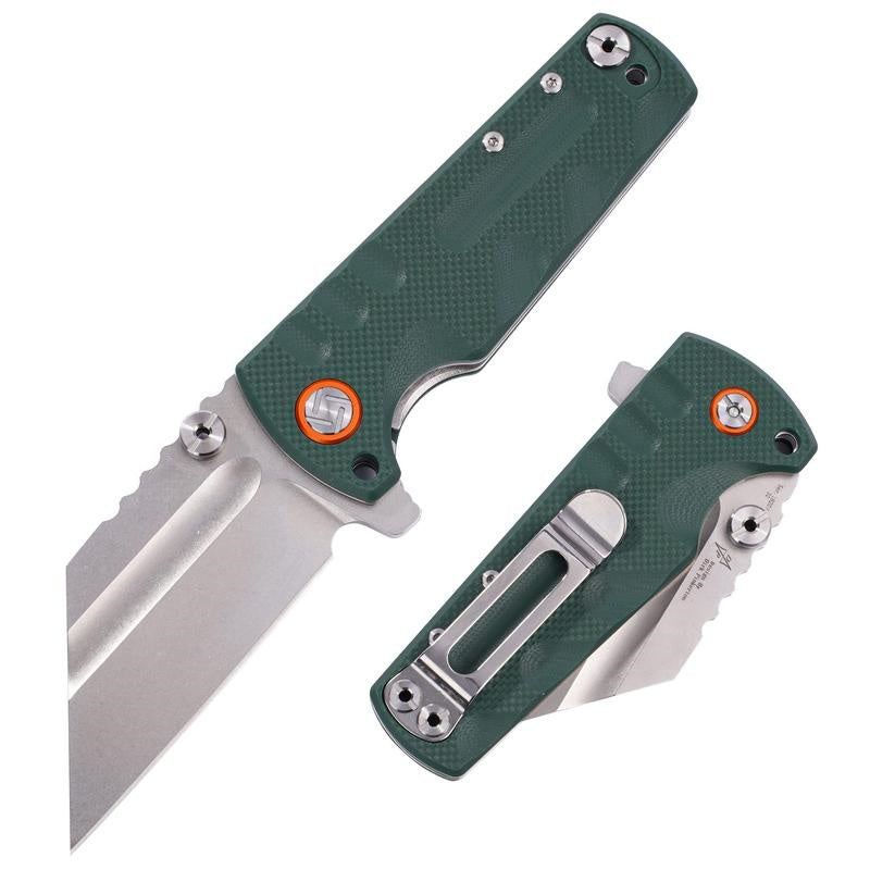 Proponent EDC Knife – D2 Steel Black PVD & Textured G10 Handle