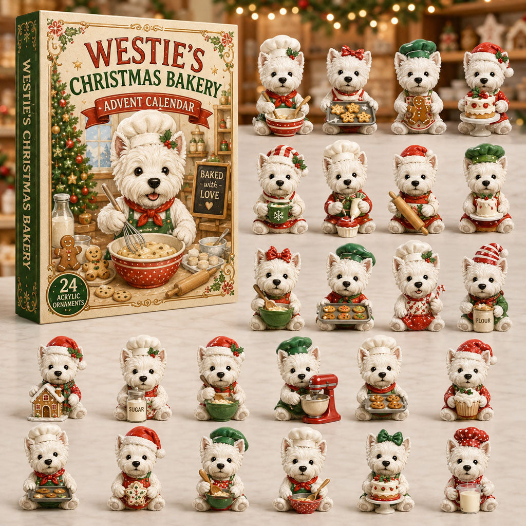 Westies Christmas Bakery Advent Calendar 2026 - 24-Day Festive Countdown