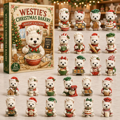 Westies Christmas Bakery Advent Calendar 2026 - 24-Day Festive Countdown