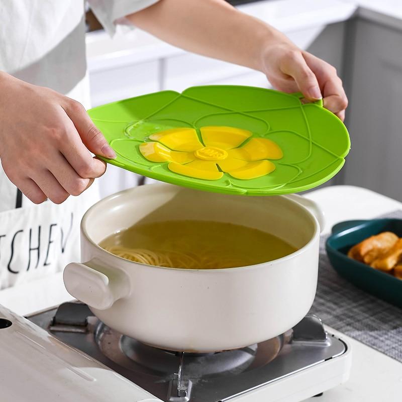 Spill Stopper Cover For Pot