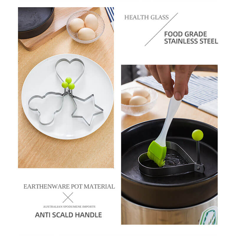 🔥 LAST DAY 50% OFF- 5 Counts Set Fried Egg Rings Molds