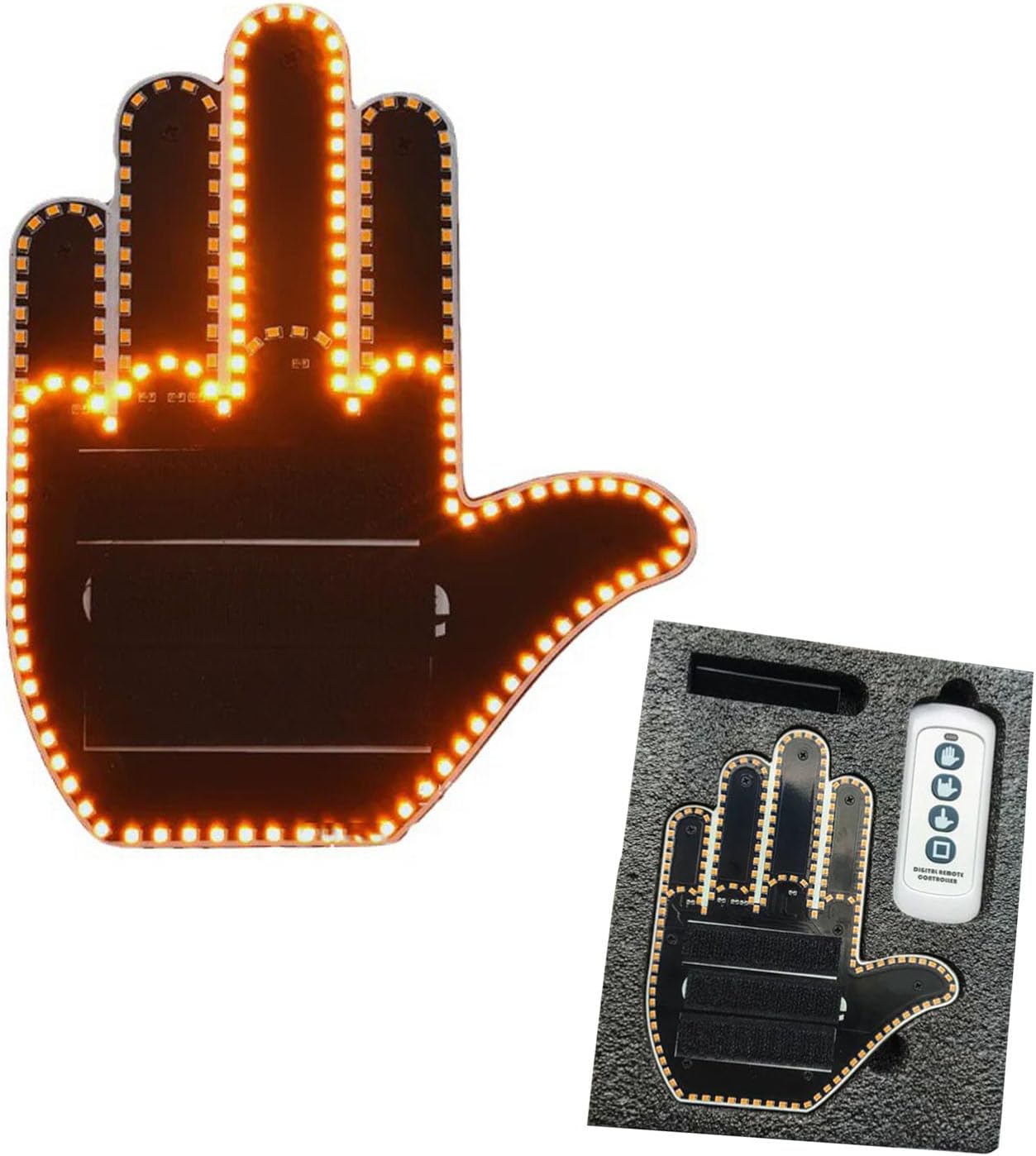 Fun Car LED Gesture Display Light