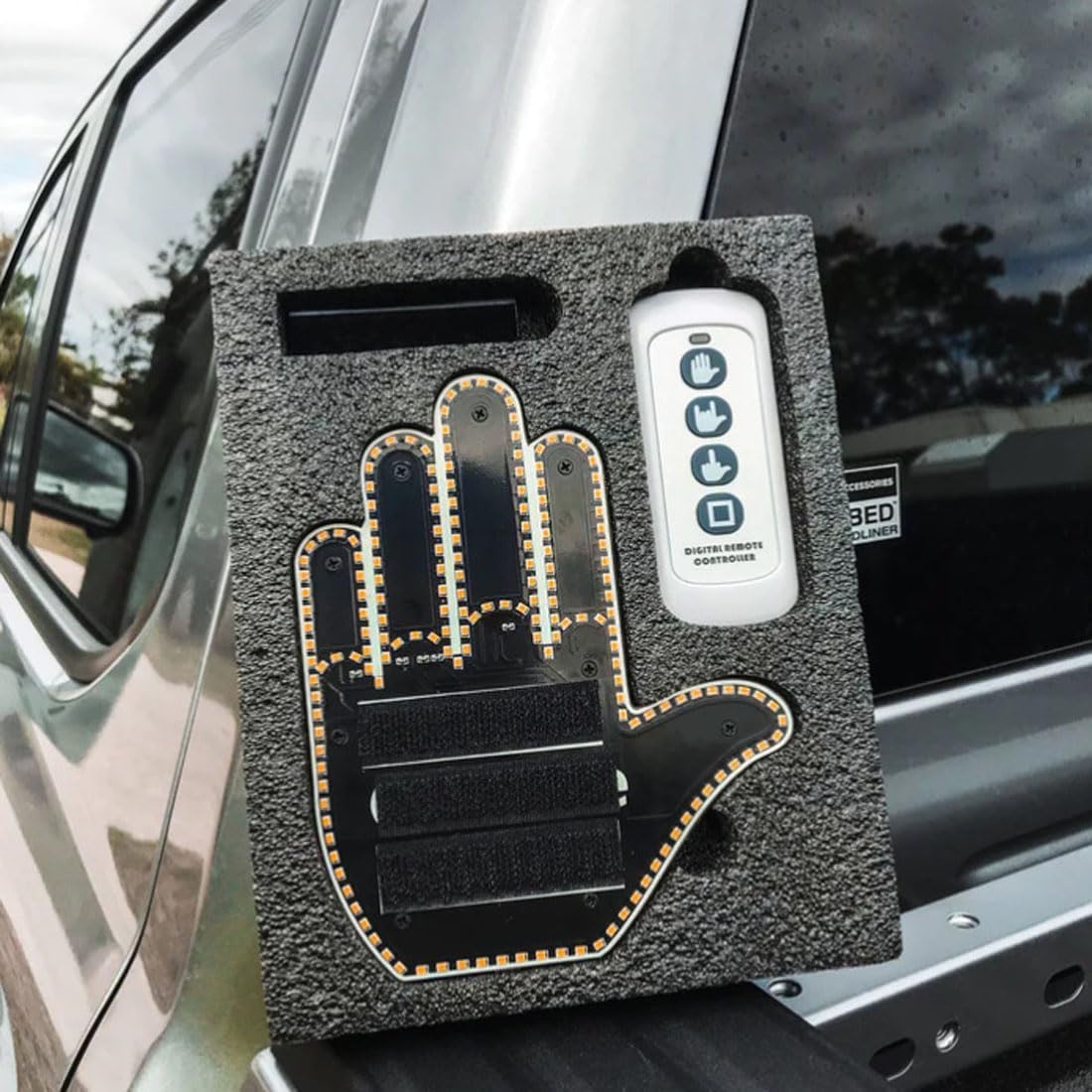 Fun Car LED Gesture Display Light