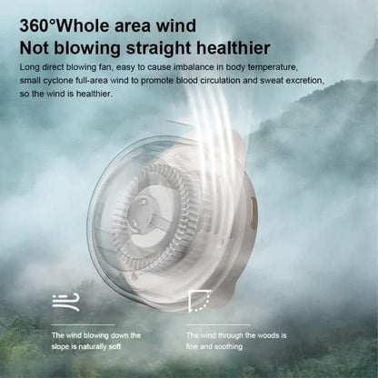 🔥Last Day 50% OFF✨🔥Portable Silent Mini Bladeless Electric Fan