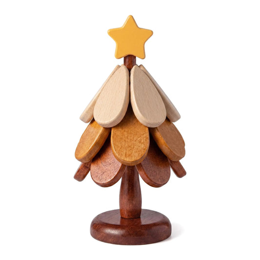 Tree Shaped Foldable Wooden Trivet