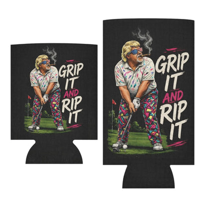 Grip It and Rip It | Funny Golf Can Cooler Sleeve