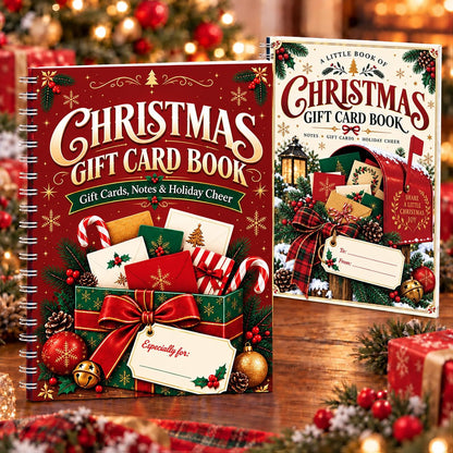 🎁 Christmas Gift Card Book