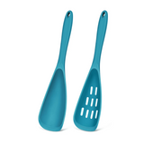 BLUE (Solid Spoon + Slotted Spoon 2-Piece Set)