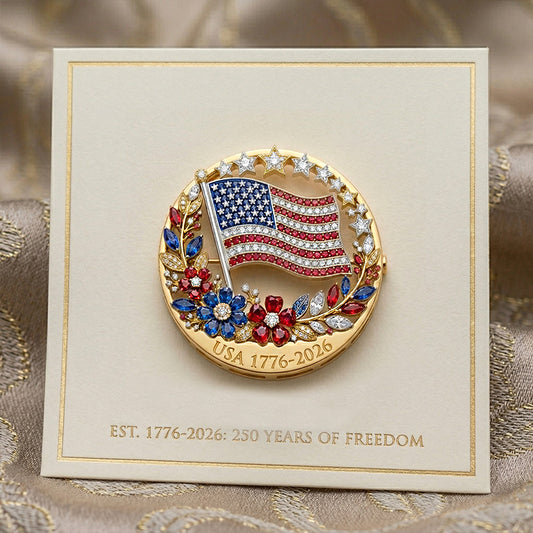 🏆Flash Sale 60% OFF - US 250th Anniversary Enamel Brooch Pin
