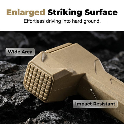 🔥HOT SALE 49% OFF🔨🏕️Multifunctional Camping Hammer & Tent Stake Puller✨