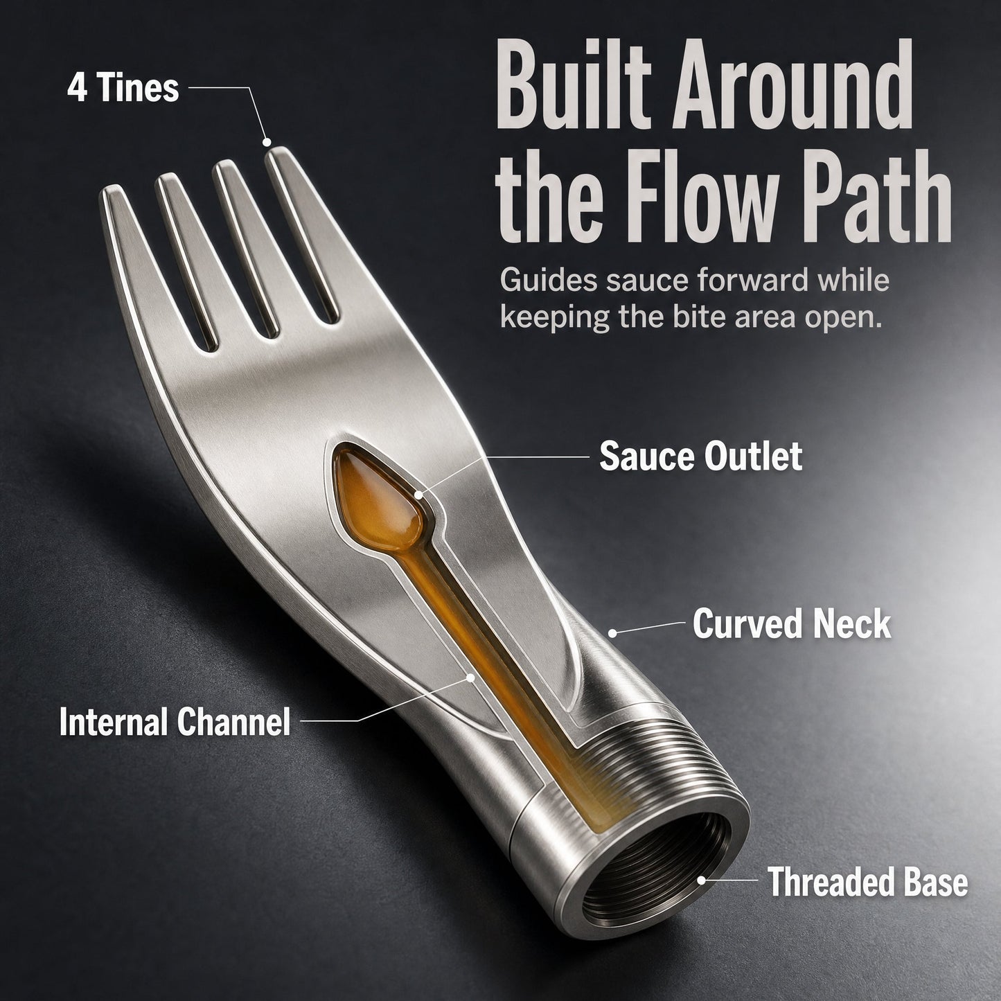 🍟 Sauce Tube Fork The Funniest Way to Eat Fries Since... Fries Were Invented.