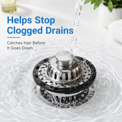 🛁Anti-Clog Drain Protector for Hair & Small Items