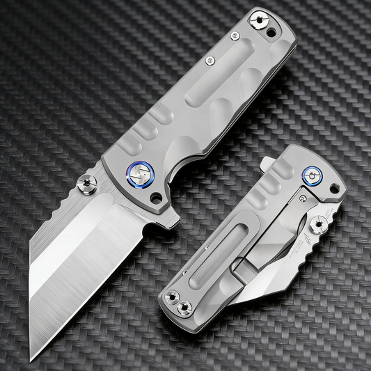 Proponent EDC Knife – D2 Steel Black PVD & Textured G10 Handle