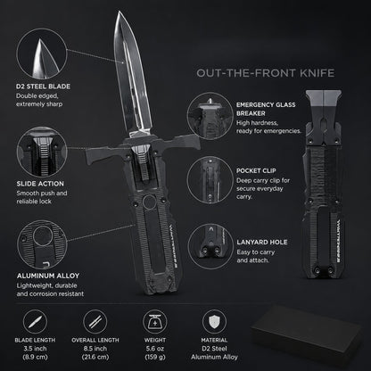 🔥LAST DAY 50% OFF🔪New Draven Matt Diskin OTF AUTO Knife