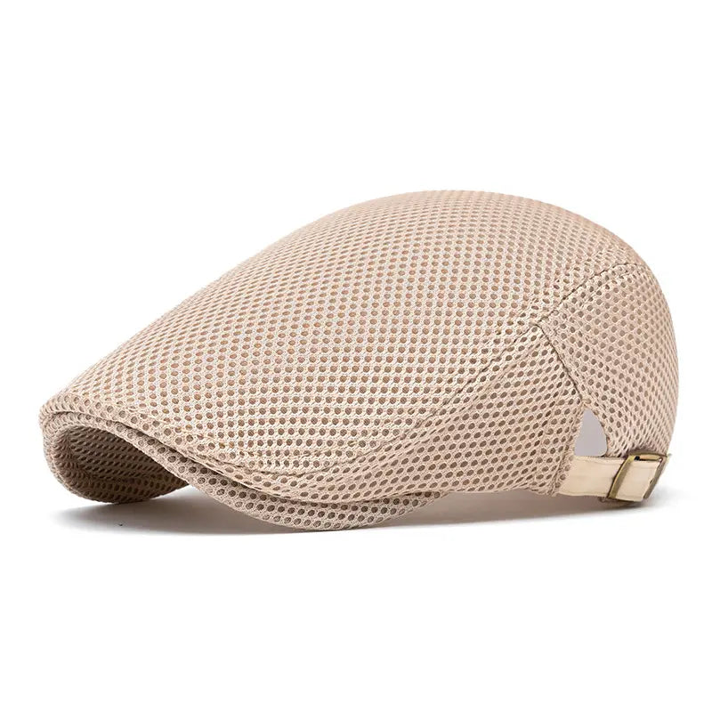 Lightweight Breathable Mesh Flat Cap | Style & Cool Comfort For Summer