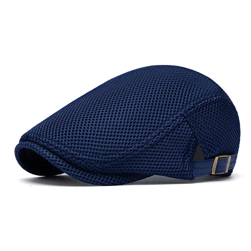 Lightweight Breathable Mesh Flat Cap | Style & Cool Comfort For Summer